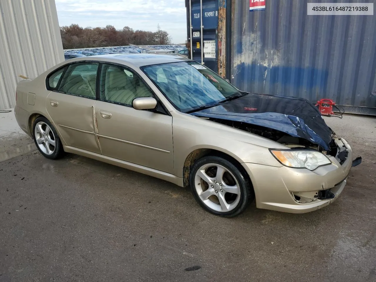 2008 Subaru Legacy 2.5I VIN: 4S3BL616487219388 Lot: 77797634