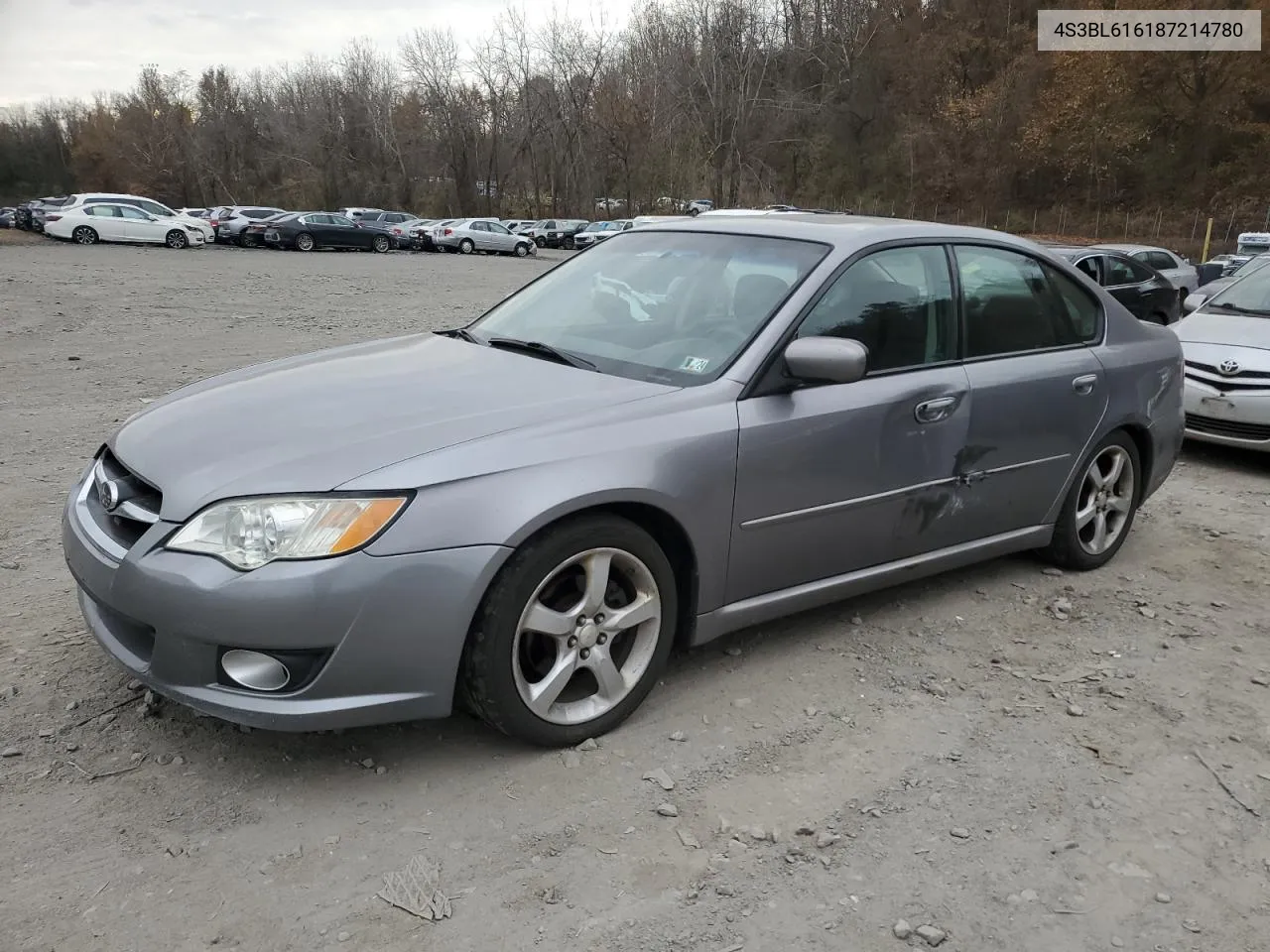 2008 Subaru Legacy 2.5I VIN: 4S3BL616187214780 Lot: 78945314