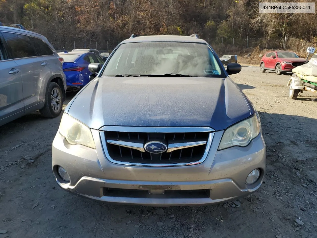 2008 Subaru Outback VIN: 4S4BP60C586355011 Lot: 79960934