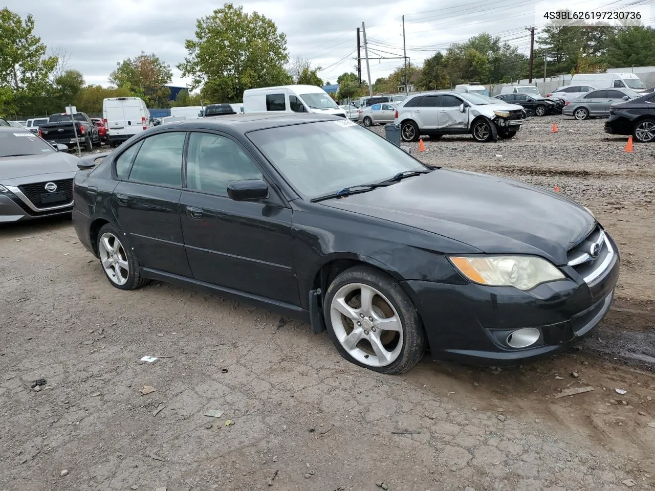 2009 Subaru Legacy 2.5I Limited VIN: 4S3BL626197230736 Lot: 72365974