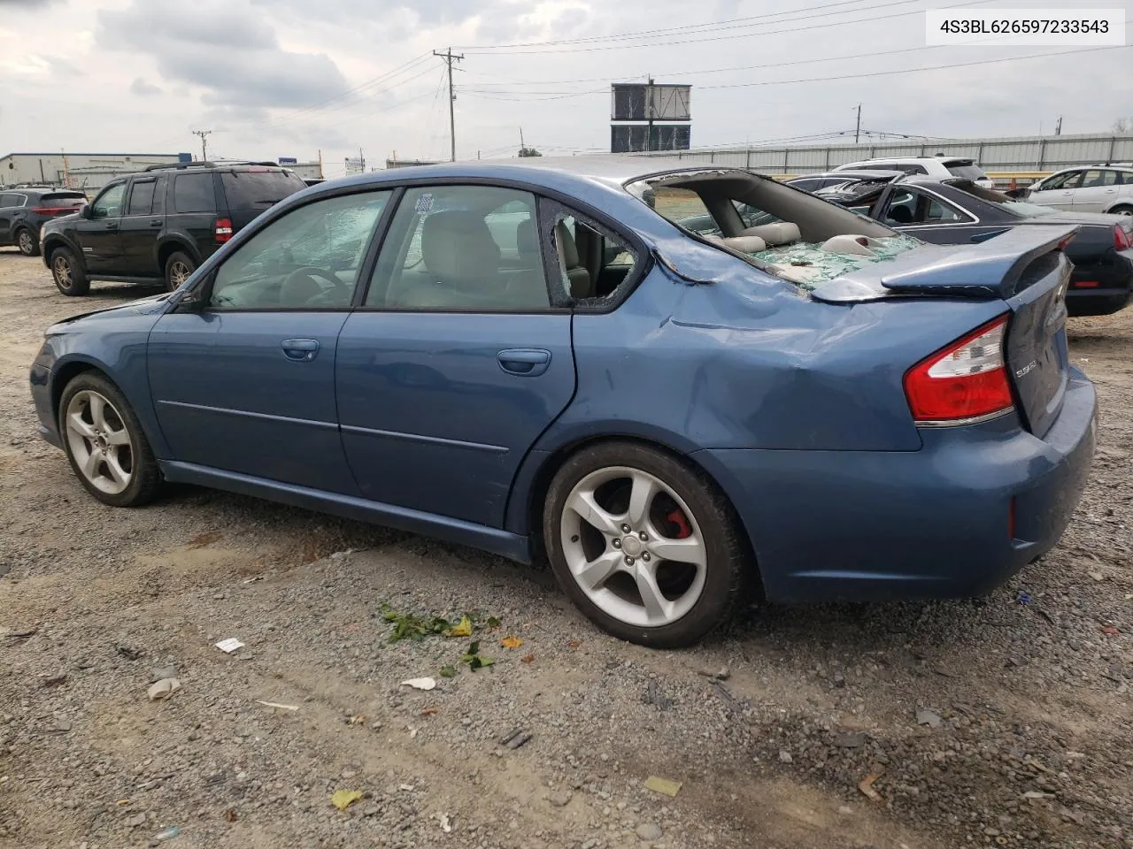 2009 Subaru Legacy 2.5I Limited VIN: 4S3BL626597233543 Lot: 74596544