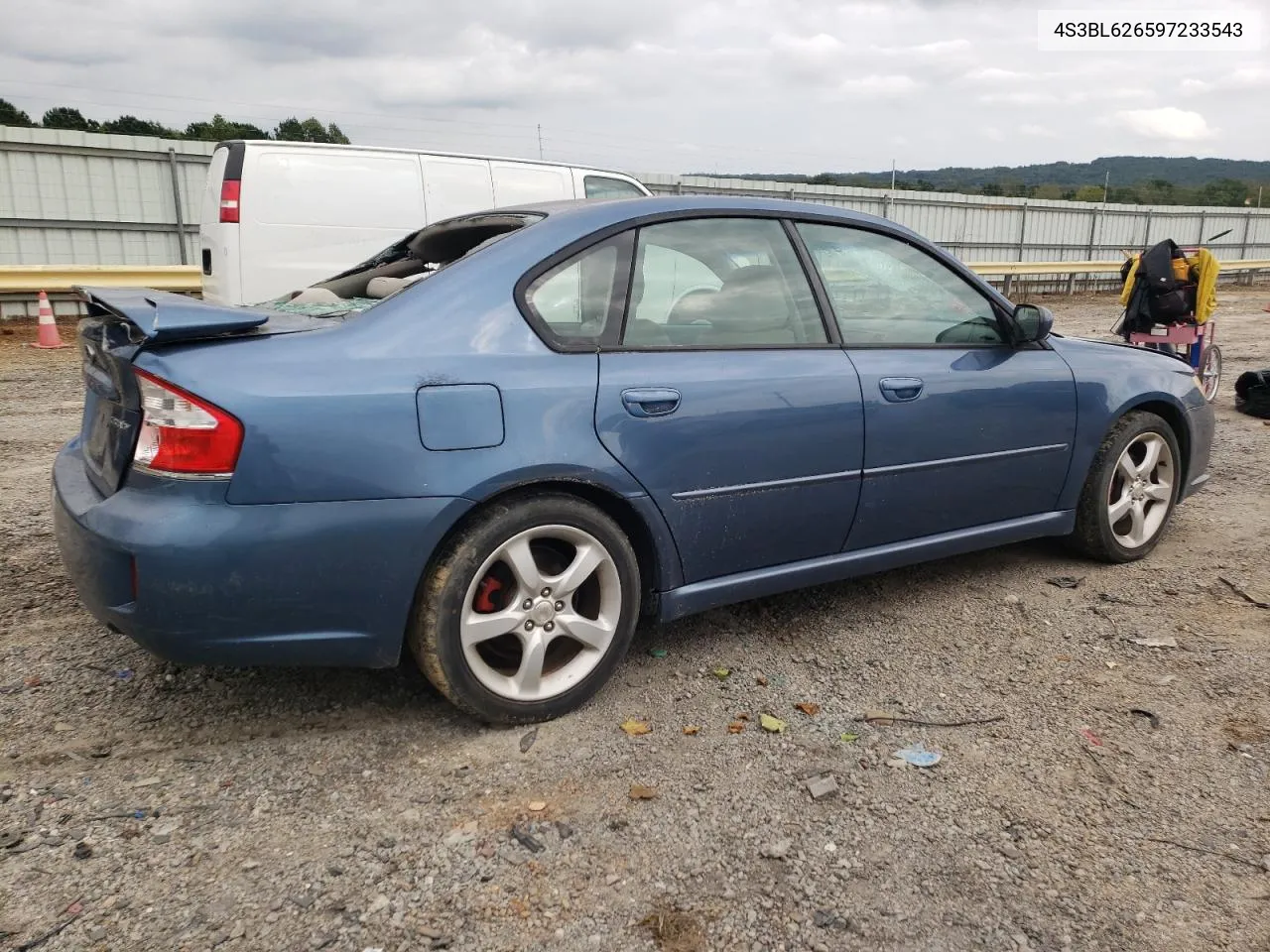 2009 Subaru Legacy 2.5I Limited VIN: 4S3BL626597233543 Lot: 74596544