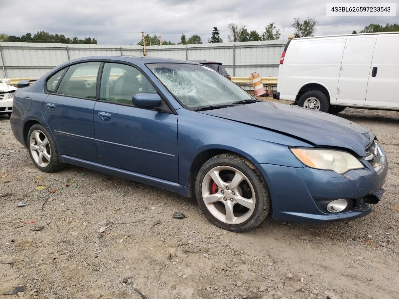 2009 Subaru Legacy 2.5I Limited VIN: 4S3BL626597233543 Lot: 74596544