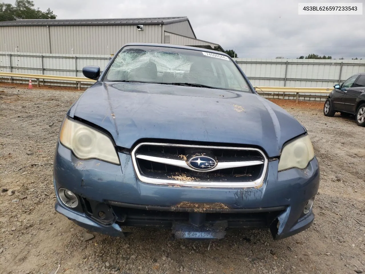 2009 Subaru Legacy 2.5I Limited VIN: 4S3BL626597233543 Lot: 74596544