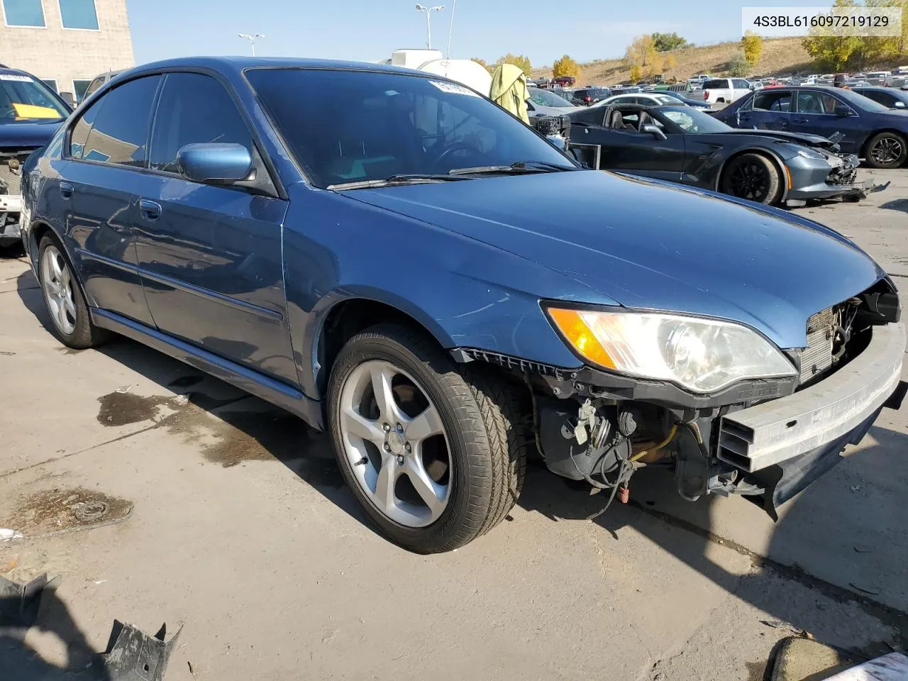 2009 Subaru Legacy 2.5I VIN: 4S3BL616097219129 Lot: 76176674