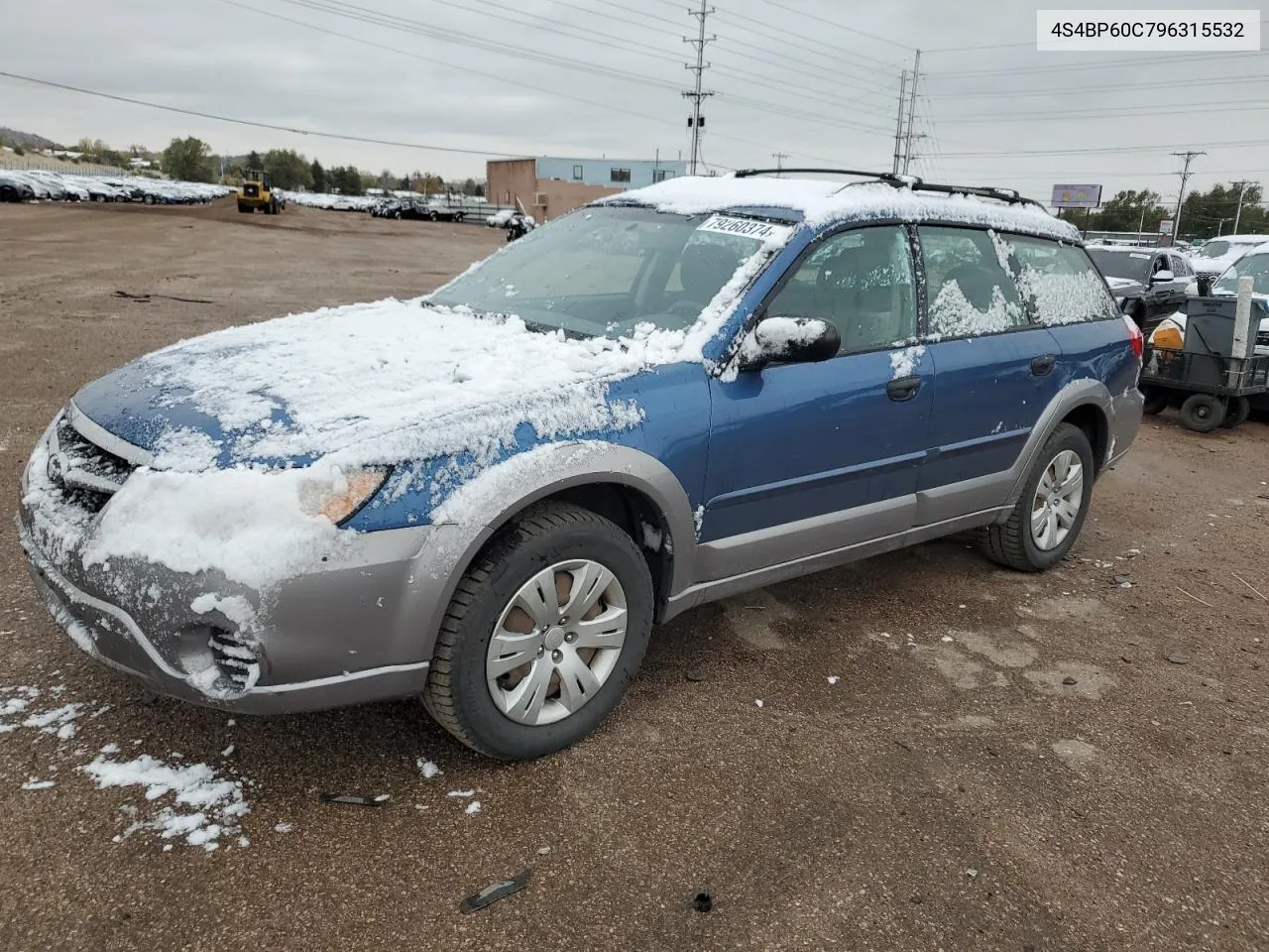 2009 Subaru Outback VIN: 4S4BP60C796315532 Lot: 79260374