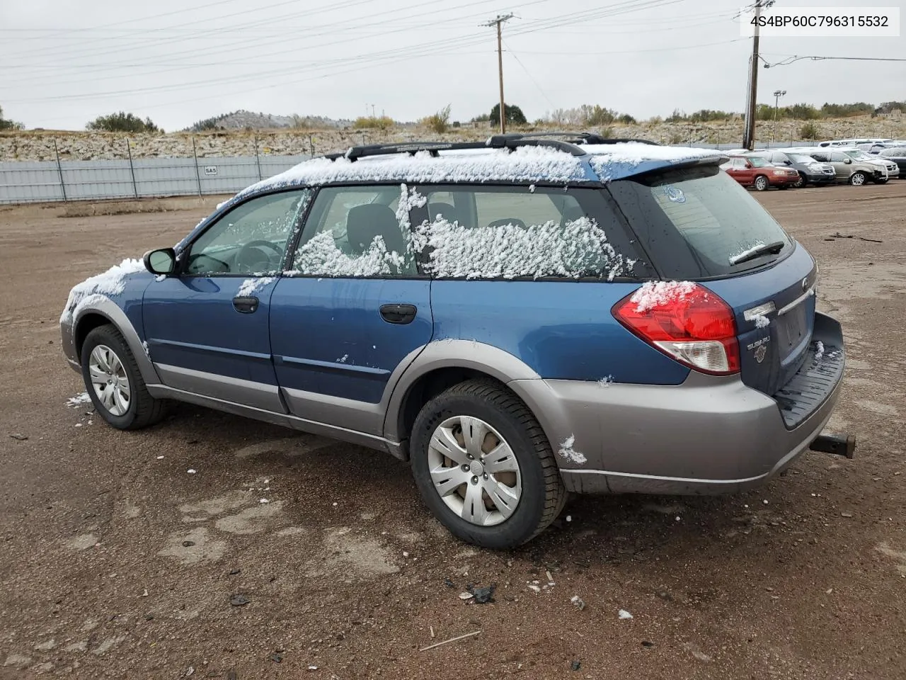 2009 Subaru Outback VIN: 4S4BP60C796315532 Lot: 79260374