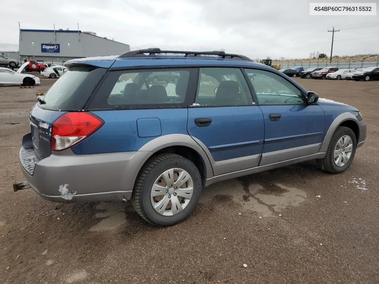 2009 Subaru Outback VIN: 4S4BP60C796315532 Lot: 79260374