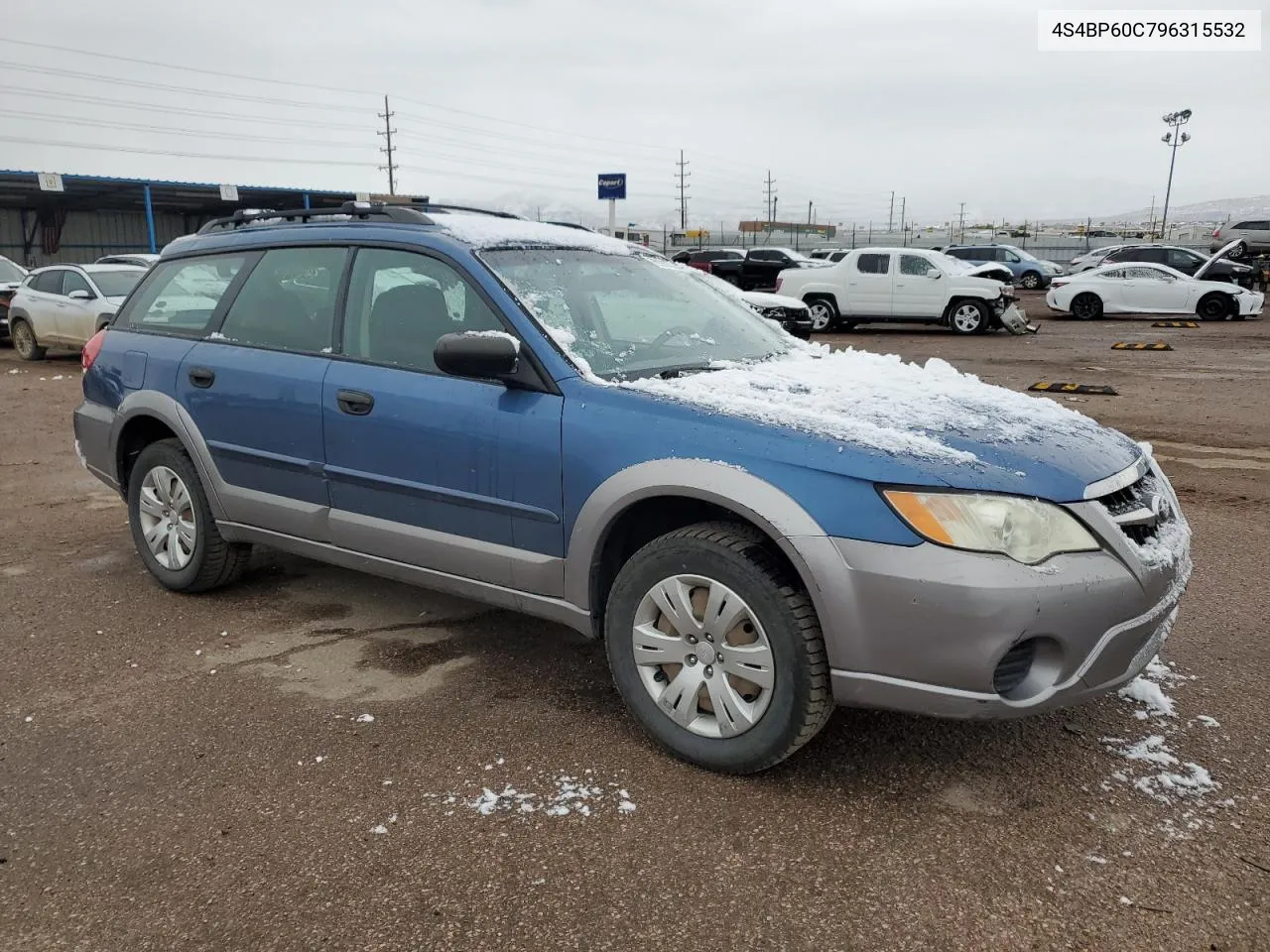 2009 Subaru Outback VIN: 4S4BP60C796315532 Lot: 79260374