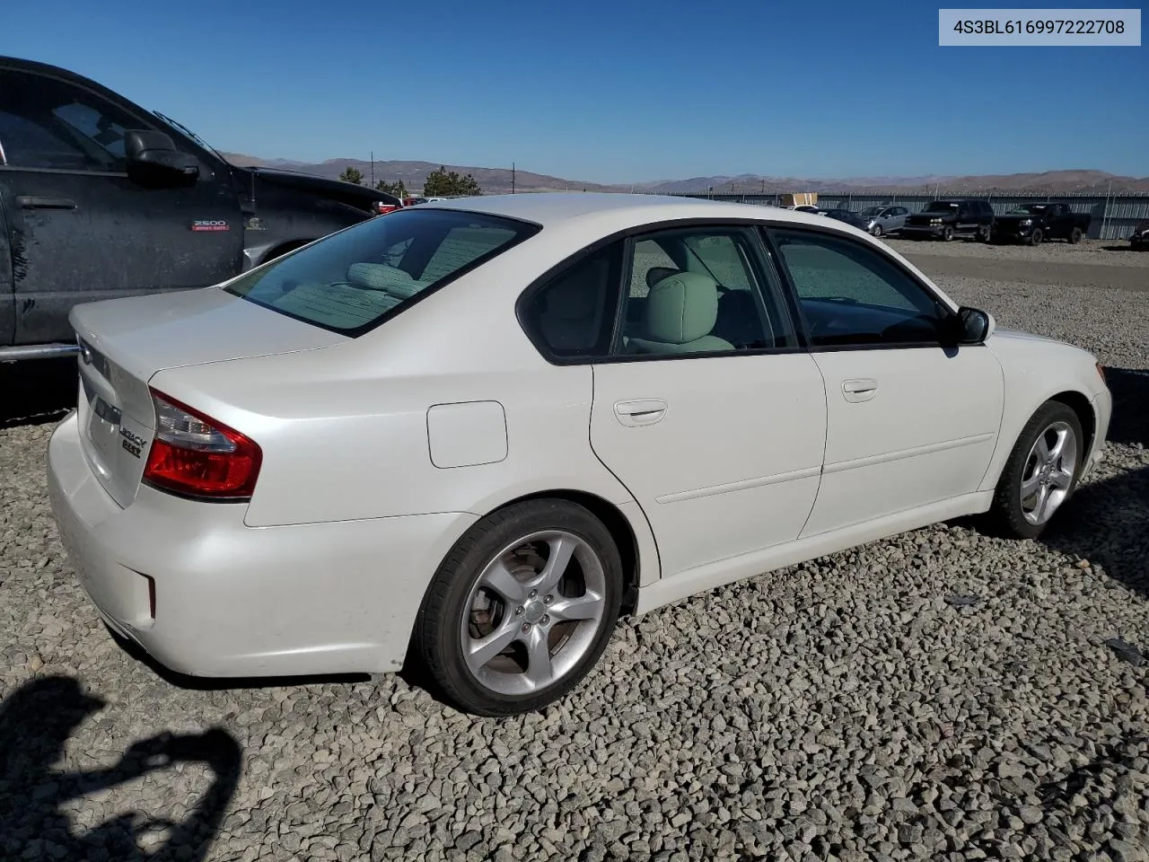 2009 Subaru Legacy 2.5I VIN: 4S3BL616997222708 Lot: 80095354