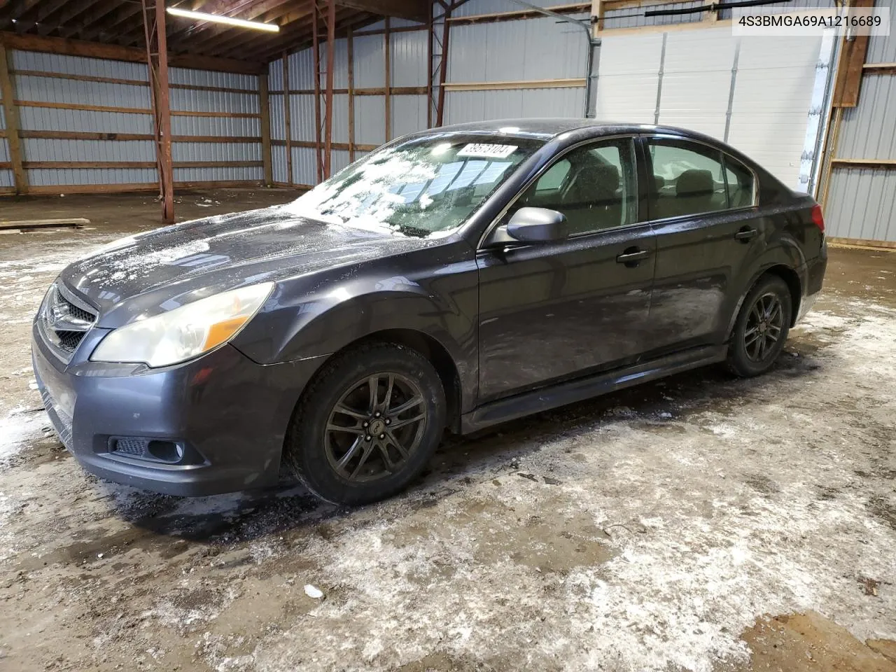 2010 Subaru Legacy 2.5I VIN: 4S3BMGA69A1216689 Lot: 39573104