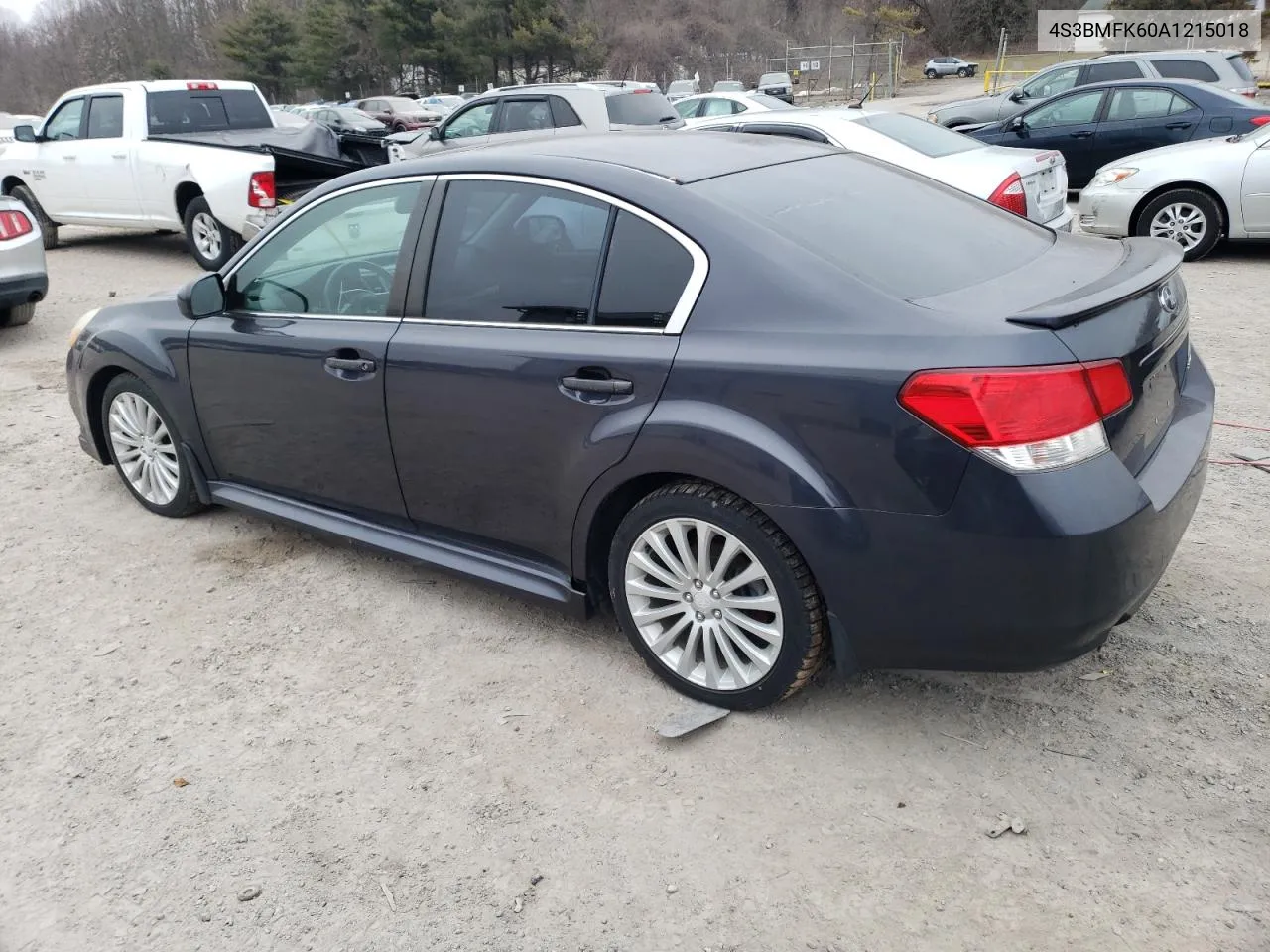 2010 Subaru Legacy 2.5Gt Limited VIN: 4S3BMFK60A1215018 Lot: 43104904