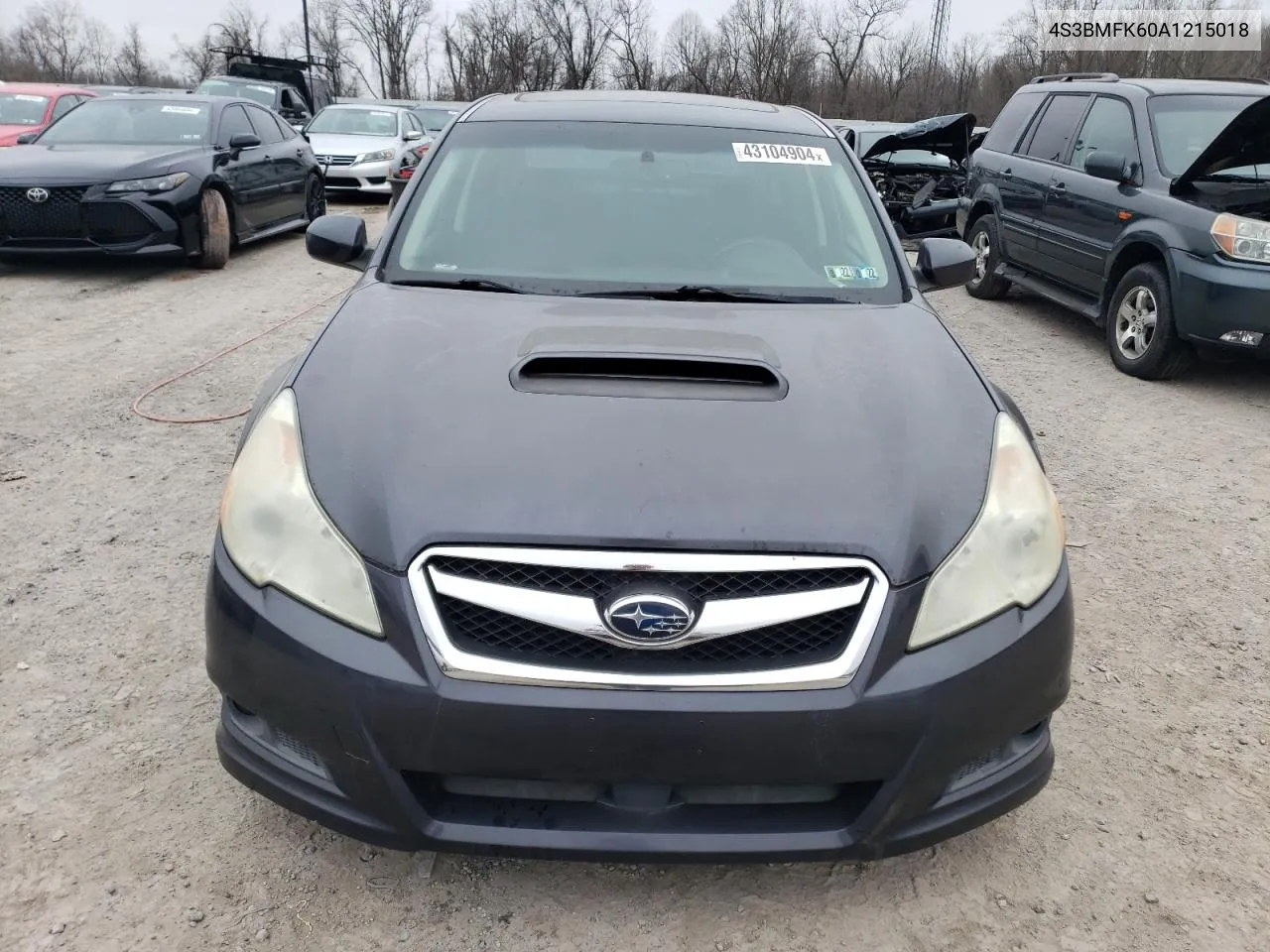 2010 Subaru Legacy 2.5Gt Limited VIN: 4S3BMFK60A1215018 Lot: 43104904