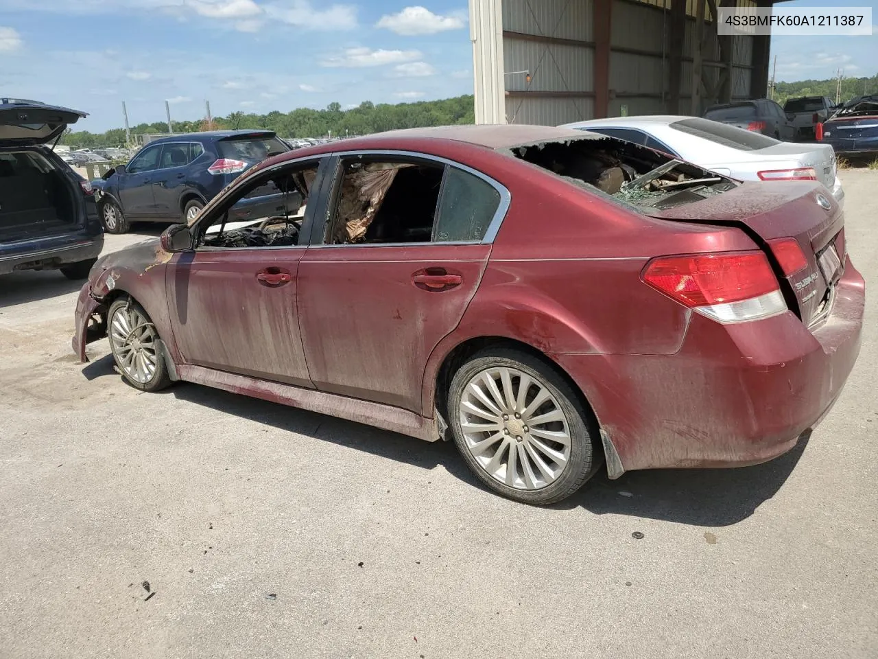 2010 Subaru Legacy 2.5Gt Limited VIN: 4S3BMFK60A1211387 Lot: 63551324