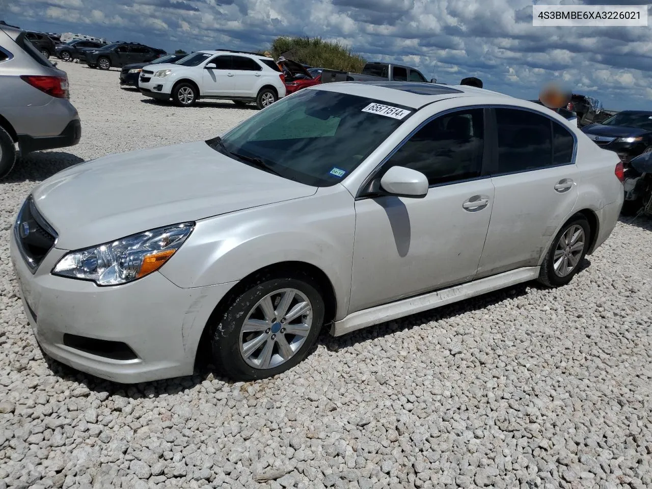 2010 Subaru Legacy 2.5I Premium VIN: 4S3BMBE6XA3226021 Lot: 65571514