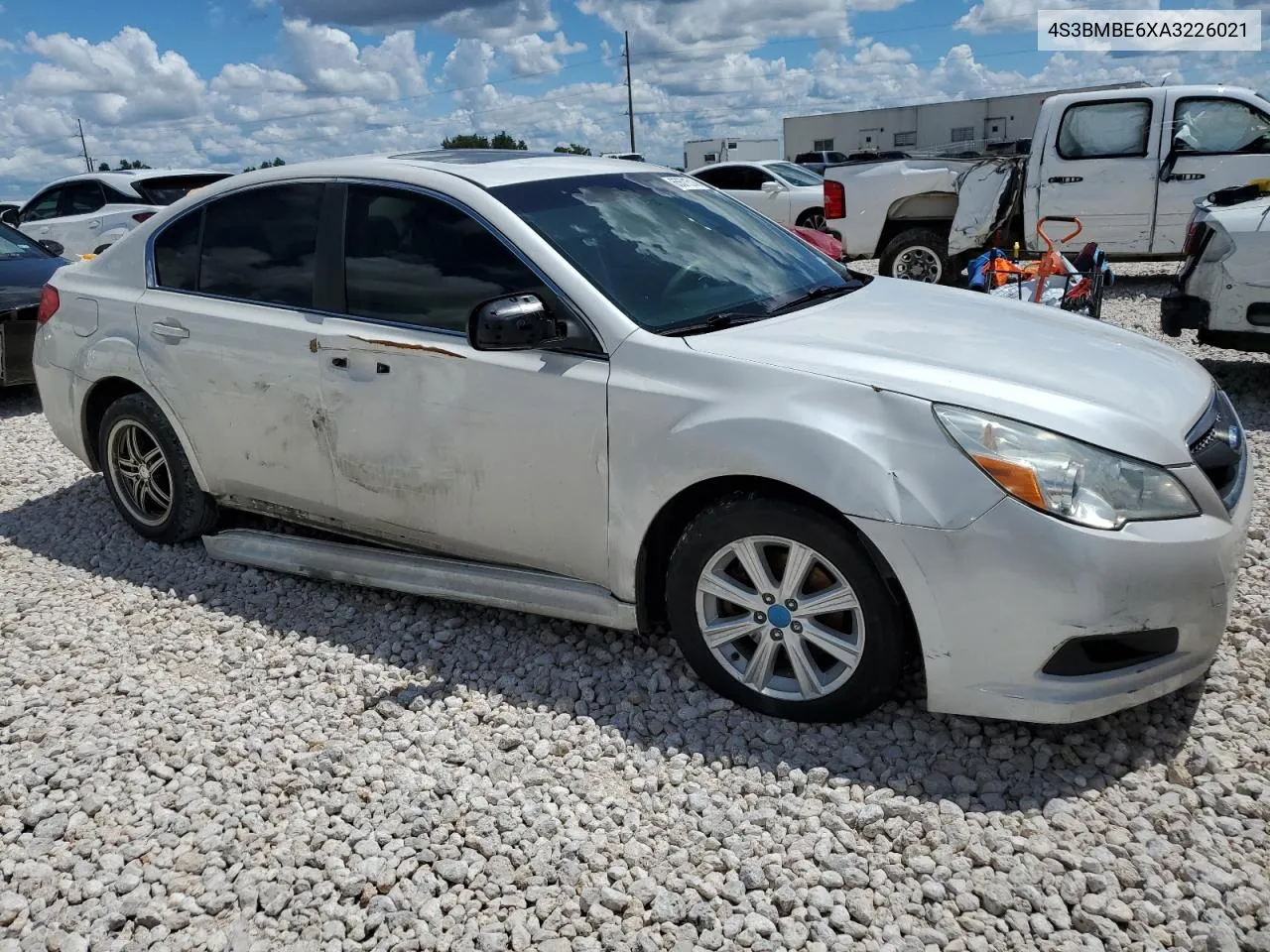 2010 Subaru Legacy 2.5I Premium VIN: 4S3BMBE6XA3226021 Lot: 65571514