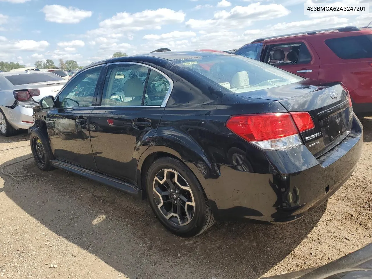 2010 Subaru Legacy 2.5I VIN: 4S3BMCA62A3247201 Lot: 65847464