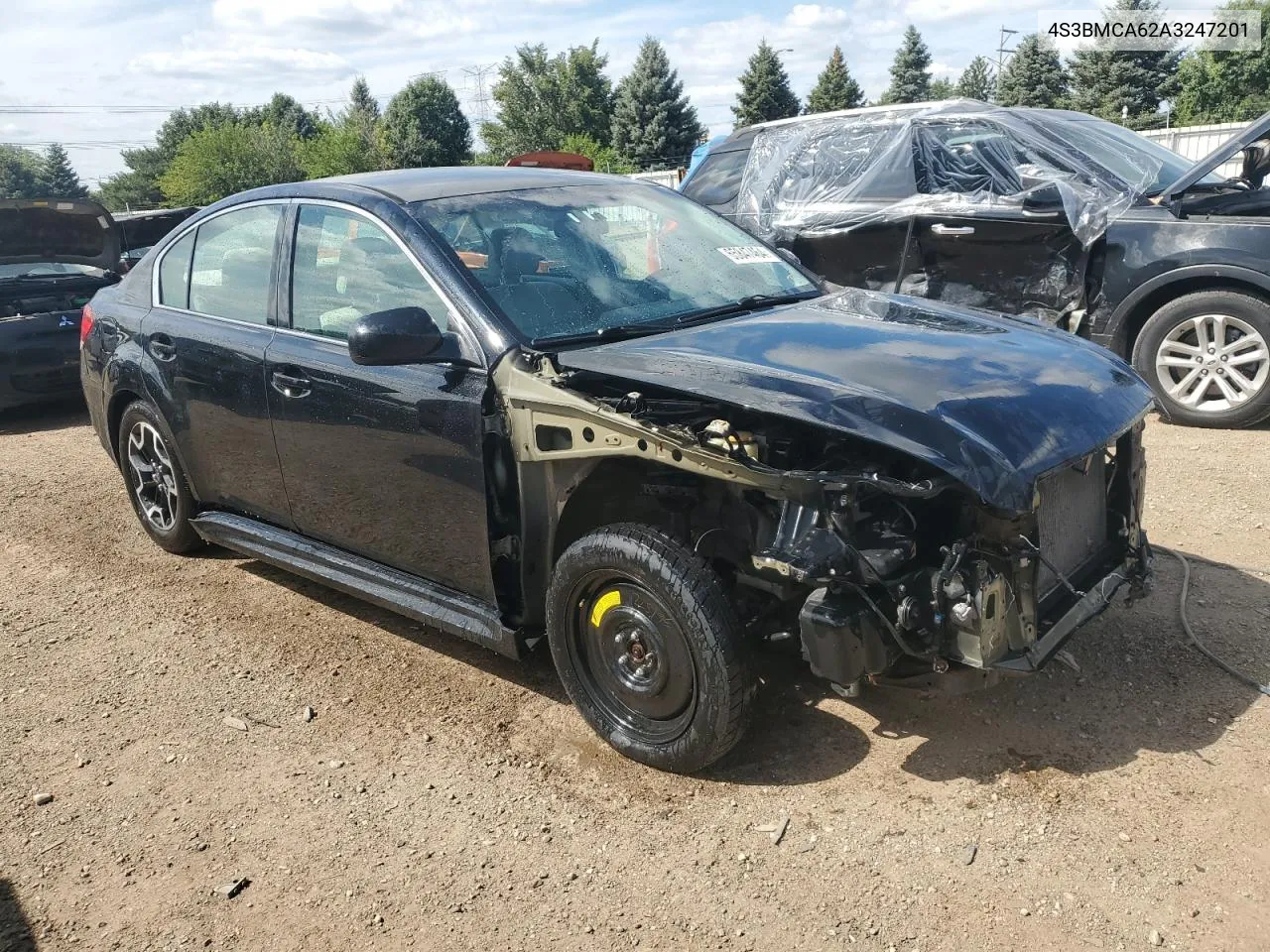 2010 Subaru Legacy 2.5I VIN: 4S3BMCA62A3247201 Lot: 65847464