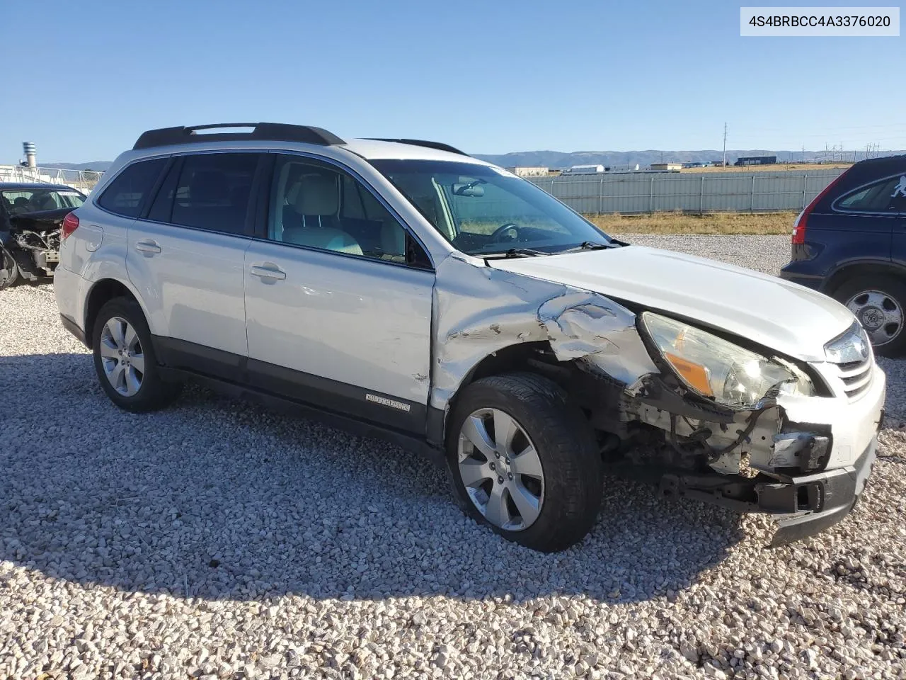 2010 Subaru Outback 2.5I Premium VIN: 4S4BRBCC4A3376020 Lot: 69224774