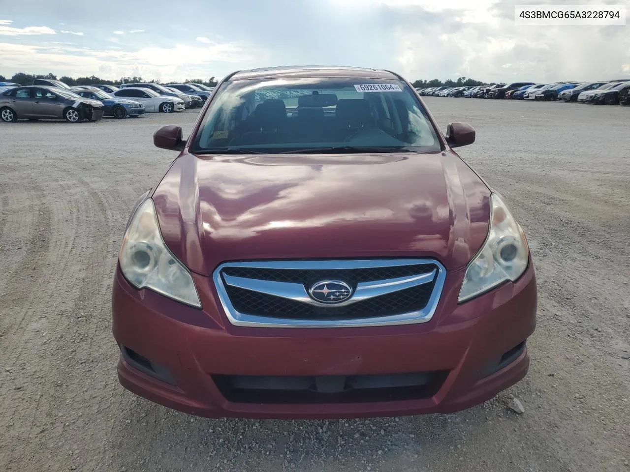 2010 Subaru Legacy 2.5I Premium VIN: 4S3BMCG65A3228794 Lot: 69261064