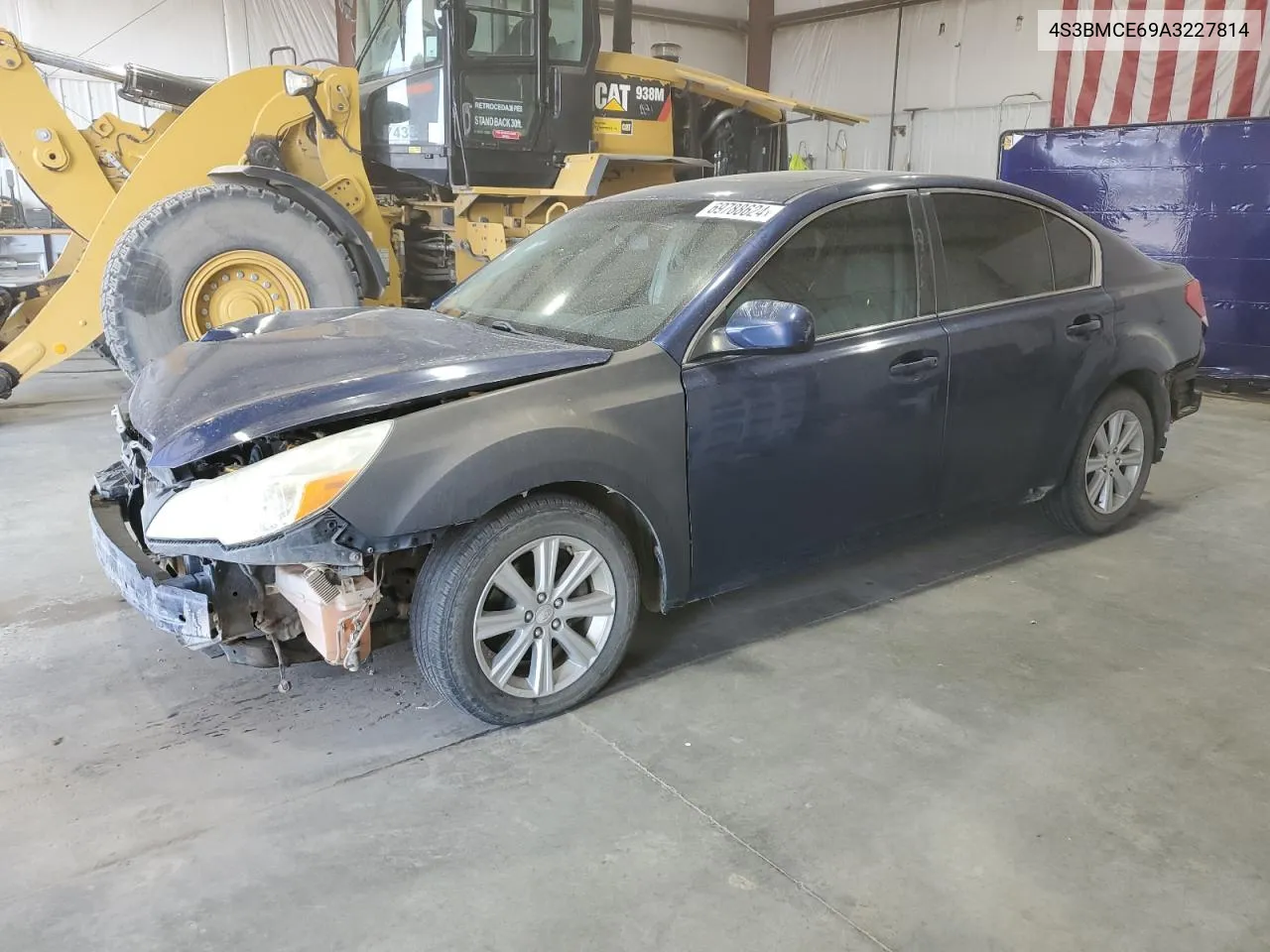 2010 Subaru Legacy 2.5I Premium VIN: 4S3BMCE69A3227814 Lot: 69788624