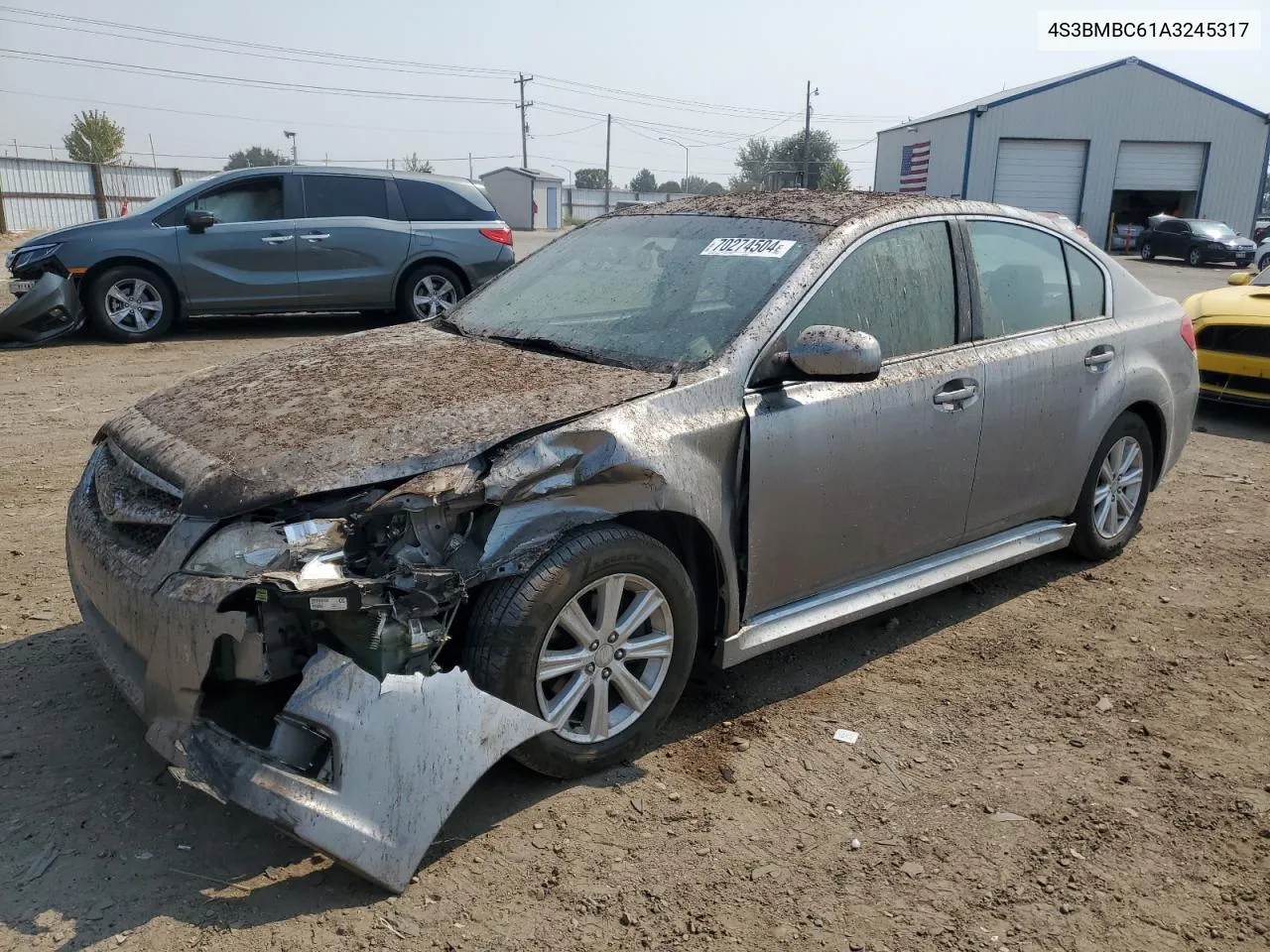 2010 Subaru Legacy 2.5I Premium VIN: 4S3BMBC61A3245317 Lot: 70274504