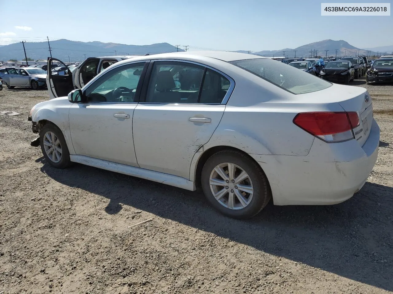 2010 Subaru Legacy 2.5I Premium VIN: 4S3BMCC69A3226018 Lot: 70288764