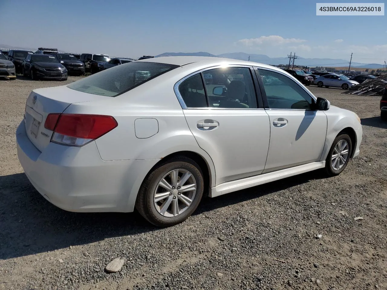 2010 Subaru Legacy 2.5I Premium VIN: 4S3BMCC69A3226018 Lot: 70288764