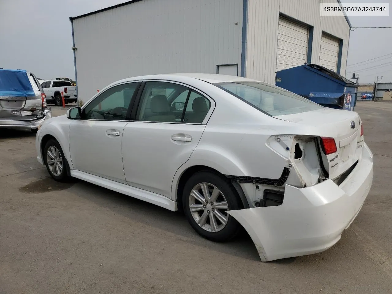 2010 Subaru Legacy 2.5I Premium VIN: 4S3BMBG67A3243744 Lot: 71038024