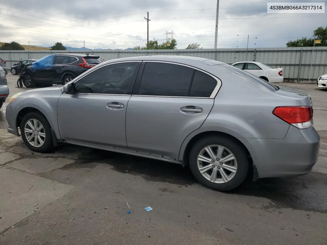 2010 Subaru Legacy 2.5I Premium VIN: 4S3BMBG66A3217314 Lot: 71227684