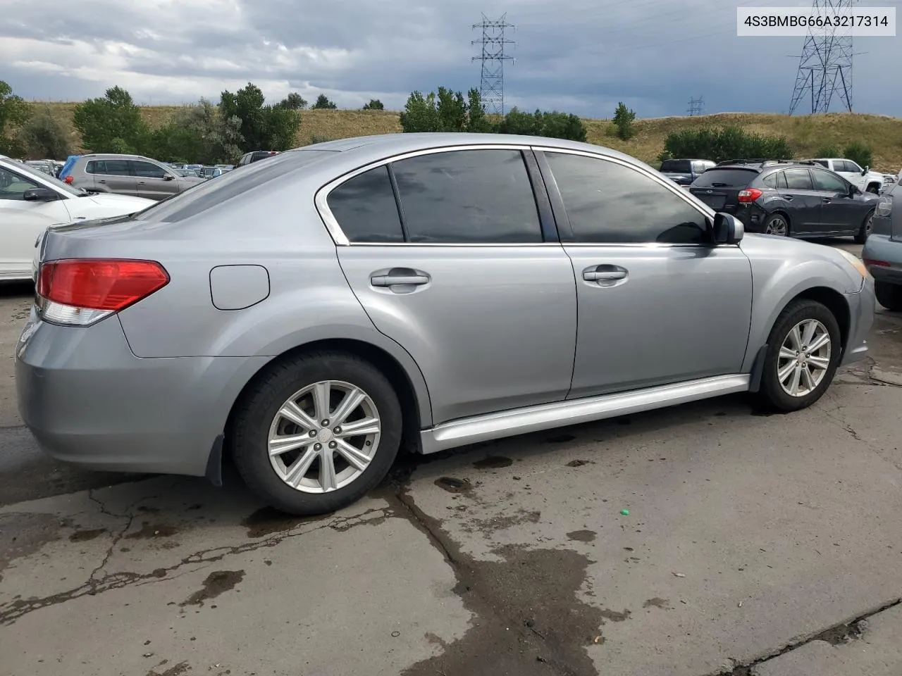 2010 Subaru Legacy 2.5I Premium VIN: 4S3BMBG66A3217314 Lot: 71227684