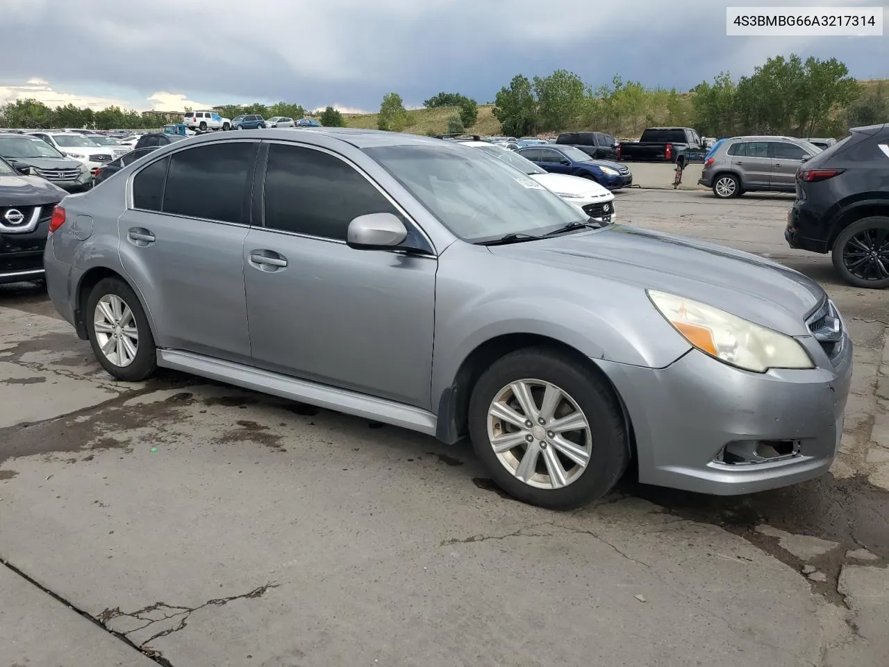 2010 Subaru Legacy 2.5I Premium VIN: 4S3BMBG66A3217314 Lot: 71227684