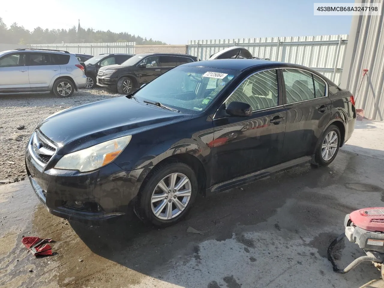 2010 Subaru Legacy 2.5I Premium VIN: 4S3BMCB68A3247198 Lot: 72125064