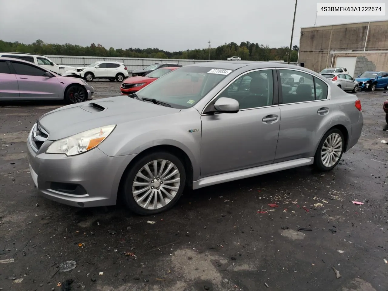 2010 Subaru Legacy 2.5Gt Limited VIN: 4S3BMFK63A1222674 Lot: 72709834