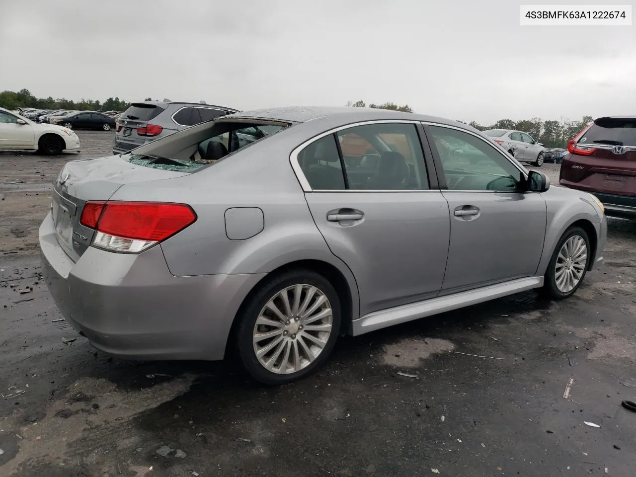 2010 Subaru Legacy 2.5Gt Limited VIN: 4S3BMFK63A1222674 Lot: 72709834