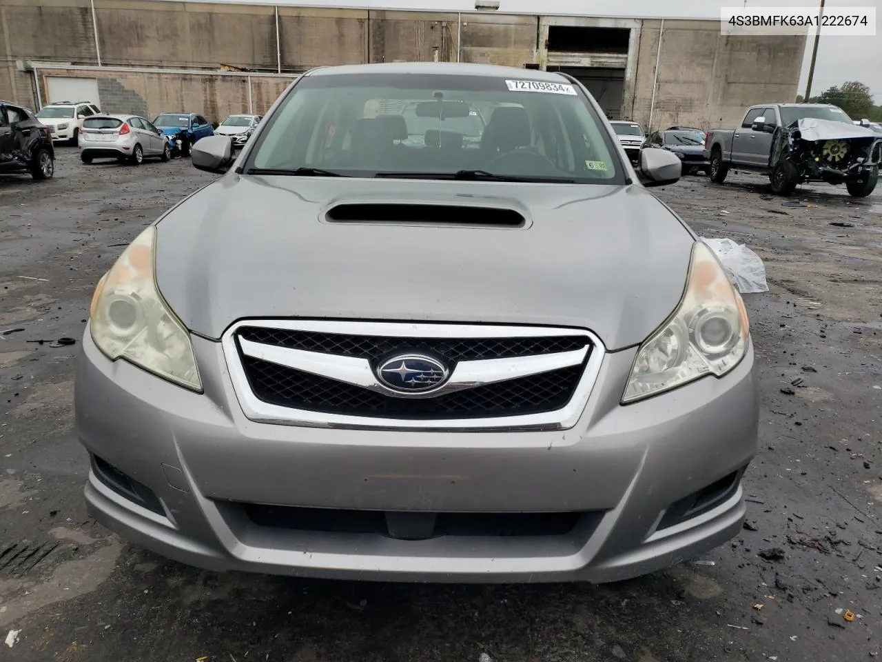 2010 Subaru Legacy 2.5Gt Limited VIN: 4S3BMFK63A1222674 Lot: 72709834