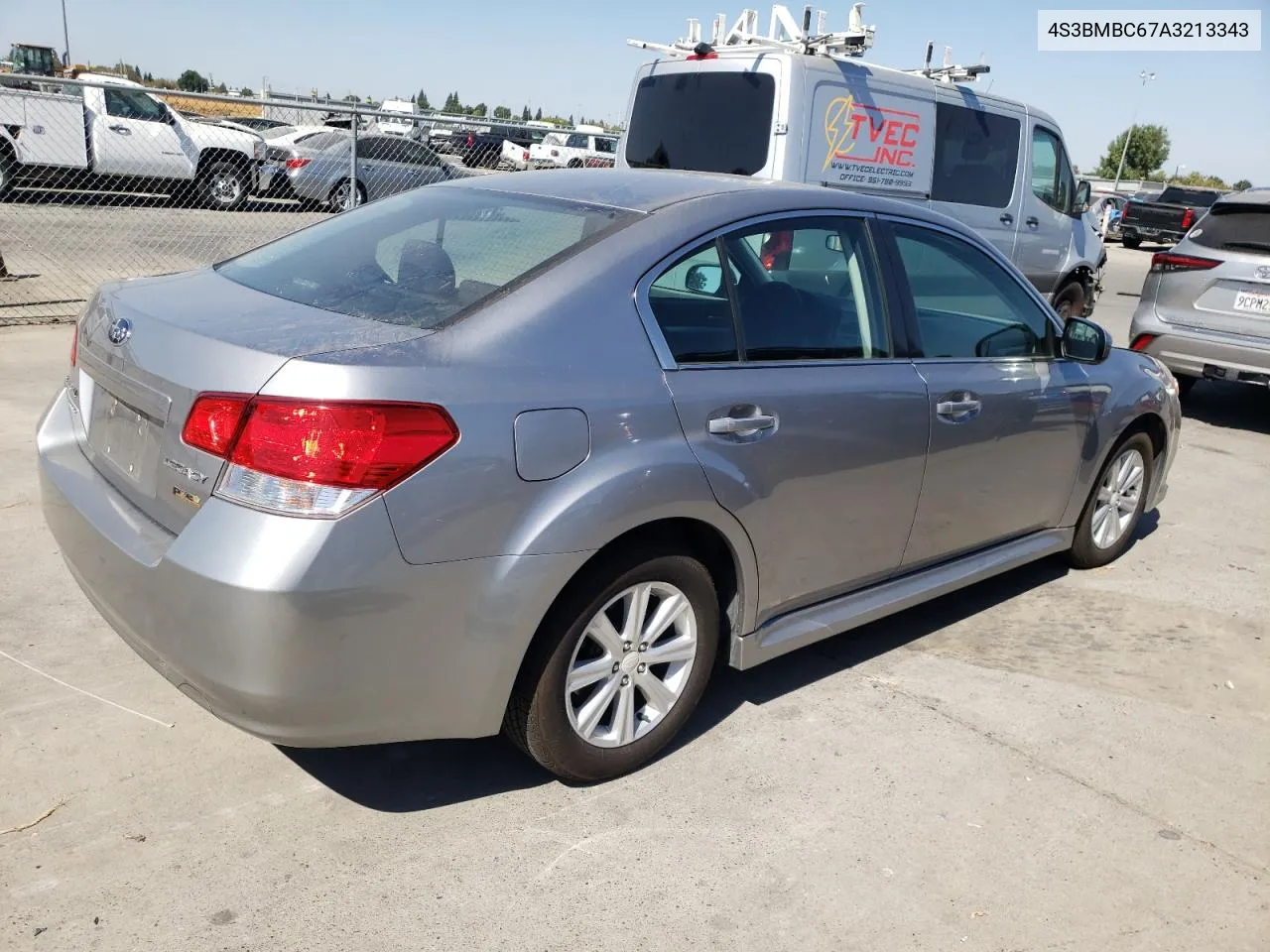 2010 Subaru Legacy 2.5I Premium VIN: 4S3BMBC67A3213343 Lot: 72742994