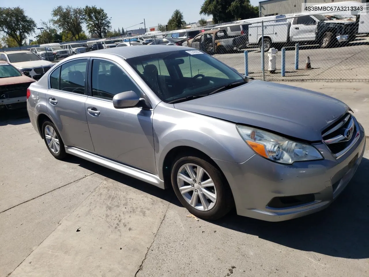 2010 Subaru Legacy 2.5I Premium VIN: 4S3BMBC67A3213343 Lot: 72742994