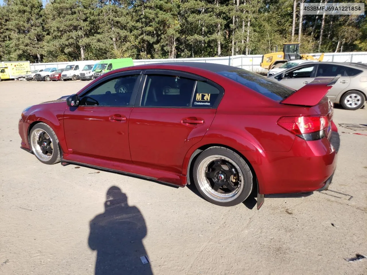 2010 Subaru Legacy 2.5Gt Limited VIN: 4S3BMFJ69A1221854 Lot: 74052864