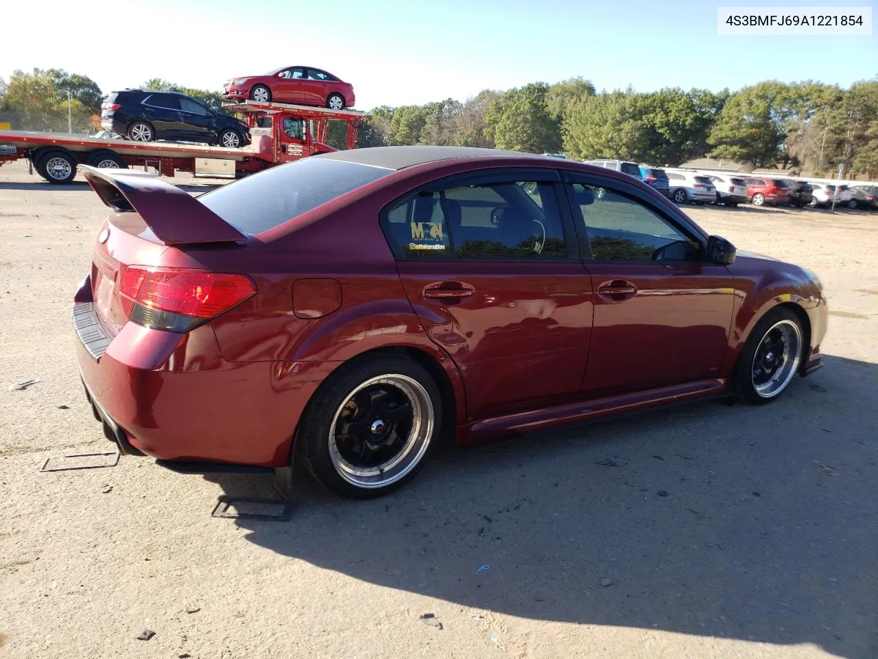 2010 Subaru Legacy 2.5Gt Limited VIN: 4S3BMFJ69A1221854 Lot: 74052864