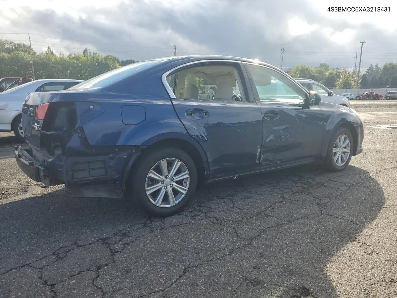 2010 Subaru Legacy 2.5I Premium VIN: 4S3BMCC6XA3218431 Lot: 74110874