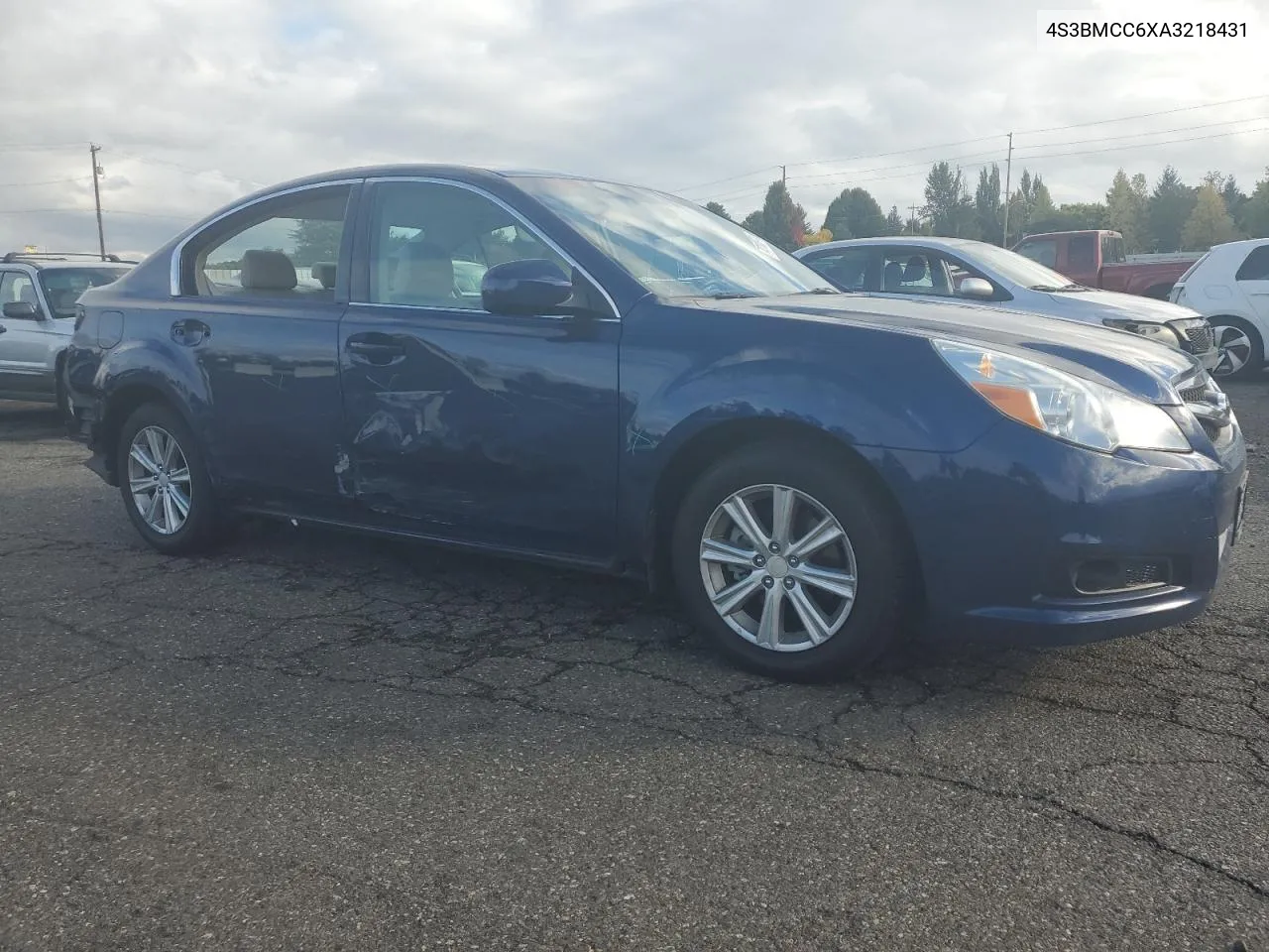 2010 Subaru Legacy 2.5I Premium VIN: 4S3BMCC6XA3218431 Lot: 74110874