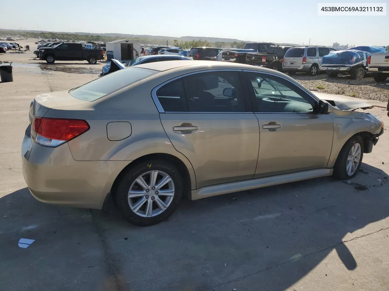 2010 Subaru Legacy 2.5I Premium VIN: 4S3BMCC69A3211132 Lot: 74170234