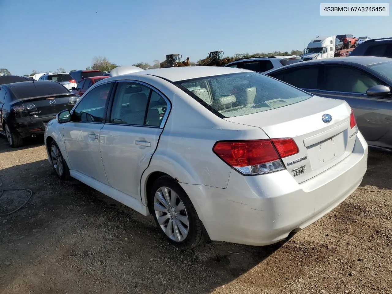 2010 Subaru Legacy 2.5I Limited VIN: 4S3BMCL67A3245456 Lot: 74543114