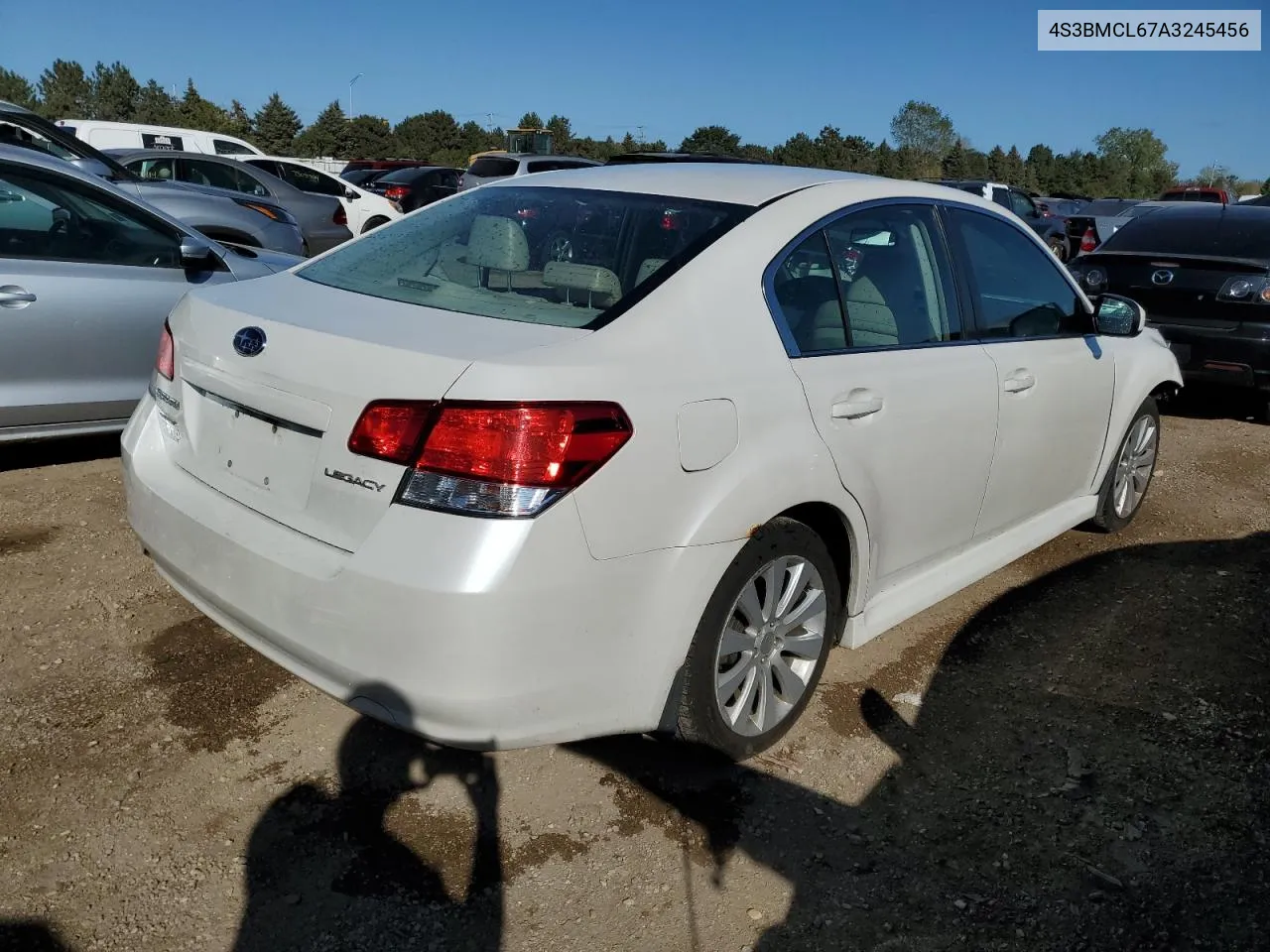 2010 Subaru Legacy 2.5I Limited VIN: 4S3BMCL67A3245456 Lot: 74543114