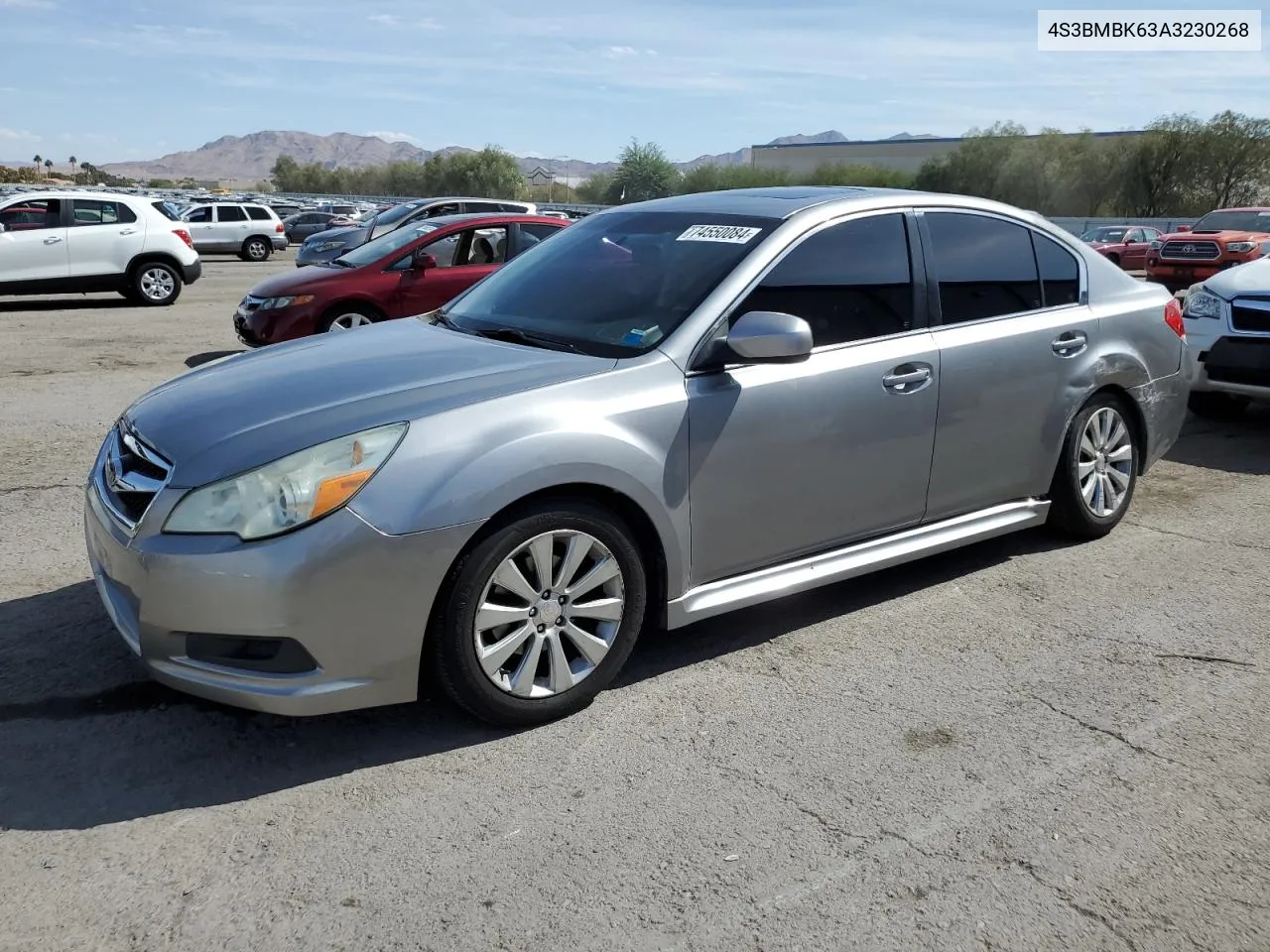 2010 Subaru Legacy 2.5I Limited VIN: 4S3BMBK63A3230268 Lot: 74550084