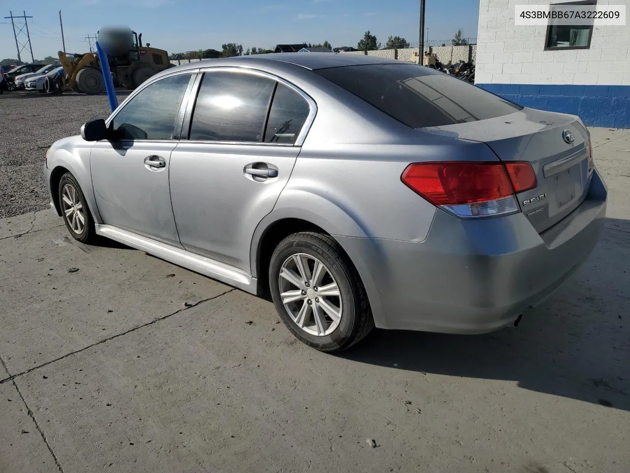 2010 Subaru Legacy 2.5I Premium VIN: 4S3BMBB67A3222609 Lot: 74816064