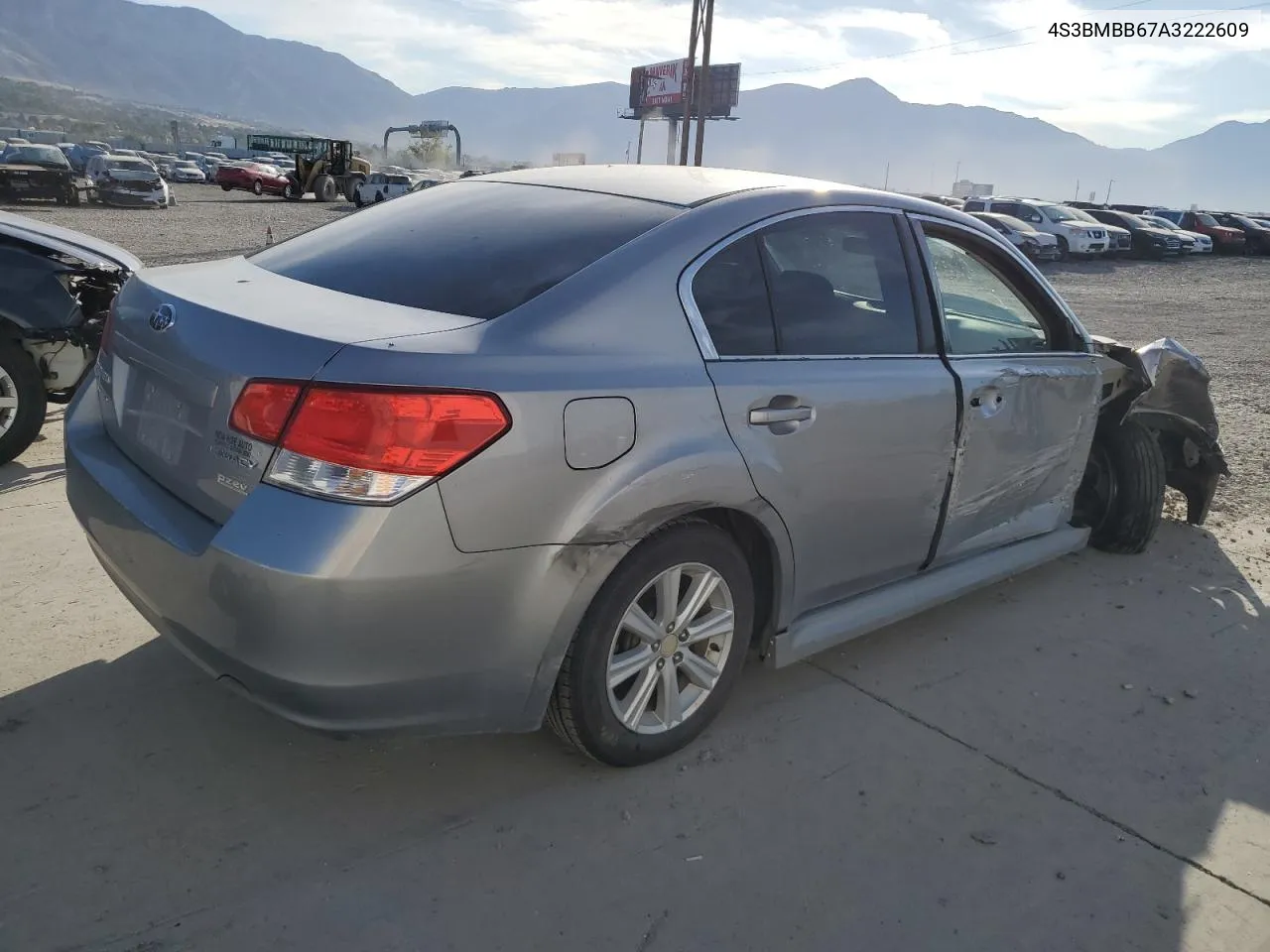 2010 Subaru Legacy 2.5I Premium VIN: 4S3BMBB67A3222609 Lot: 74816064