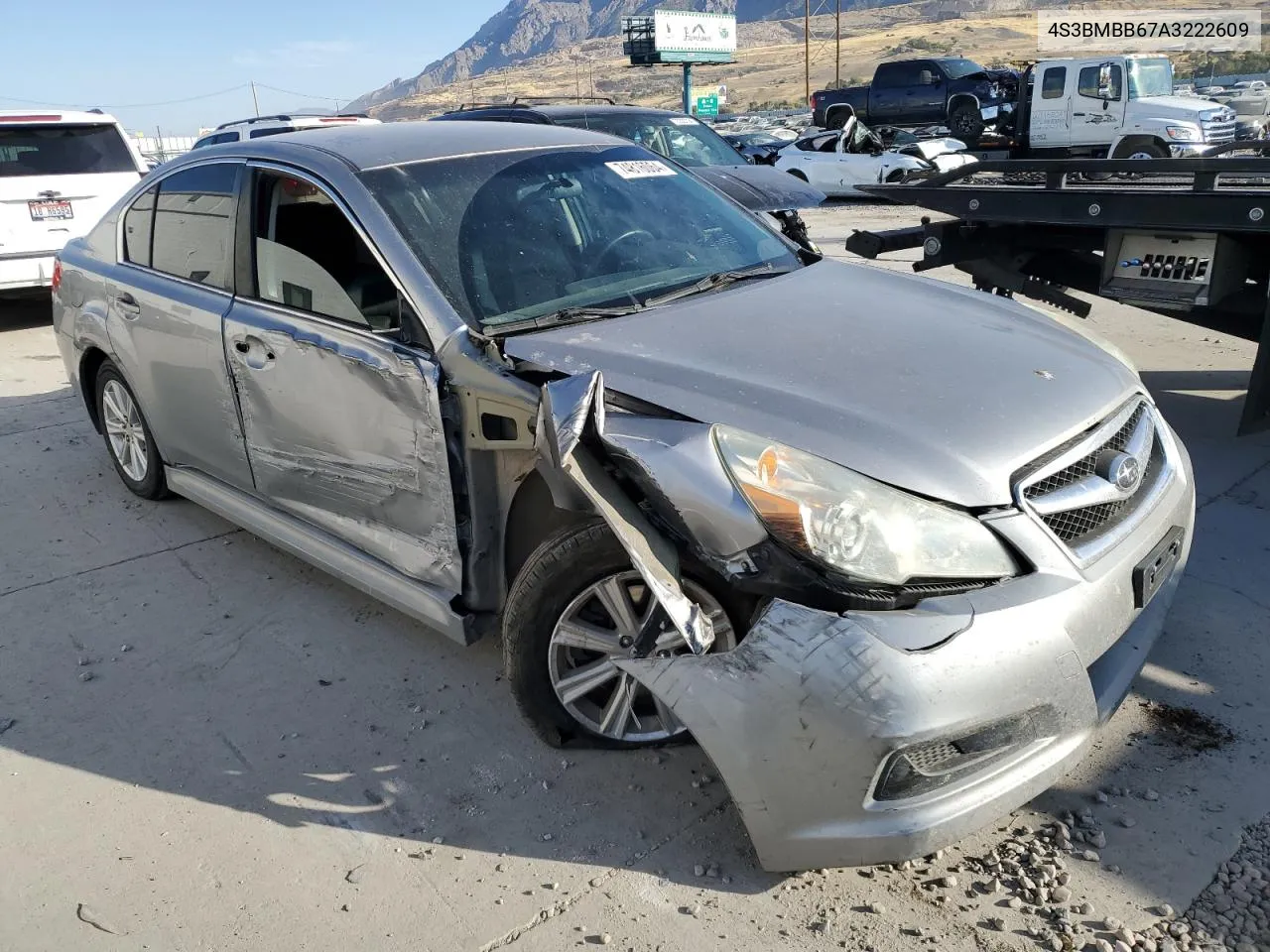 2010 Subaru Legacy 2.5I Premium VIN: 4S3BMBB67A3222609 Lot: 74816064