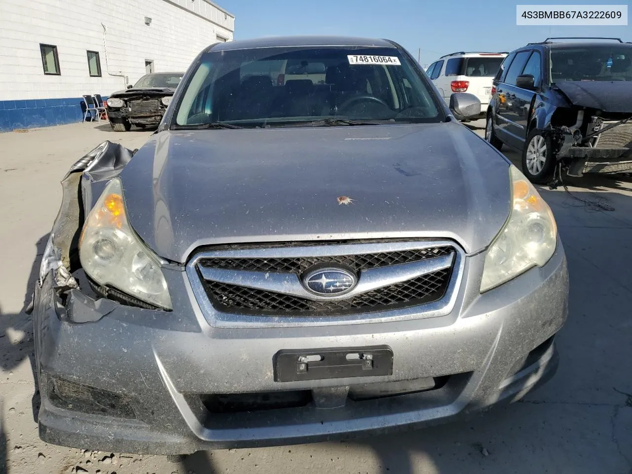 2010 Subaru Legacy 2.5I Premium VIN: 4S3BMBB67A3222609 Lot: 74816064